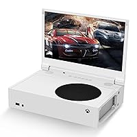 G-STORY 12.5‘’ Portable Monitor, 1080P Gaming Monitor IPS Screen for Xbox Series S（not Included） with Two HDMI, HDR, Freesync, Game Mode, Travel Monitor for Xbox Series S