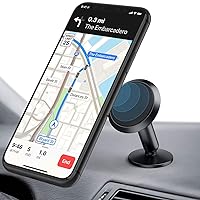ORIbox Magnetic Car Phone Holder for iPhone and All Smartphones, 360 Free Rotation, Safe Driving View, Strong Stick Force