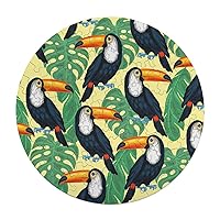 Toucans Wooden Puzzles for Adults Uniquely Irregular Animal Shaped Wood Puzzle Creative Gift Decor Artwork