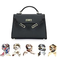Women's Top Handle Handbags 9 * 2.5 * 5.5in Crossbody Satchel Bags Trendy Shoulder Bag Mini Crocodile Purses Clutch