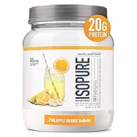 Protein Powder, Gluten Free, Whey Protein Isolate, Post Workout Recovery Drink Mix, Prime, Infusions- Pineapple Orange Banana, 16 Servings