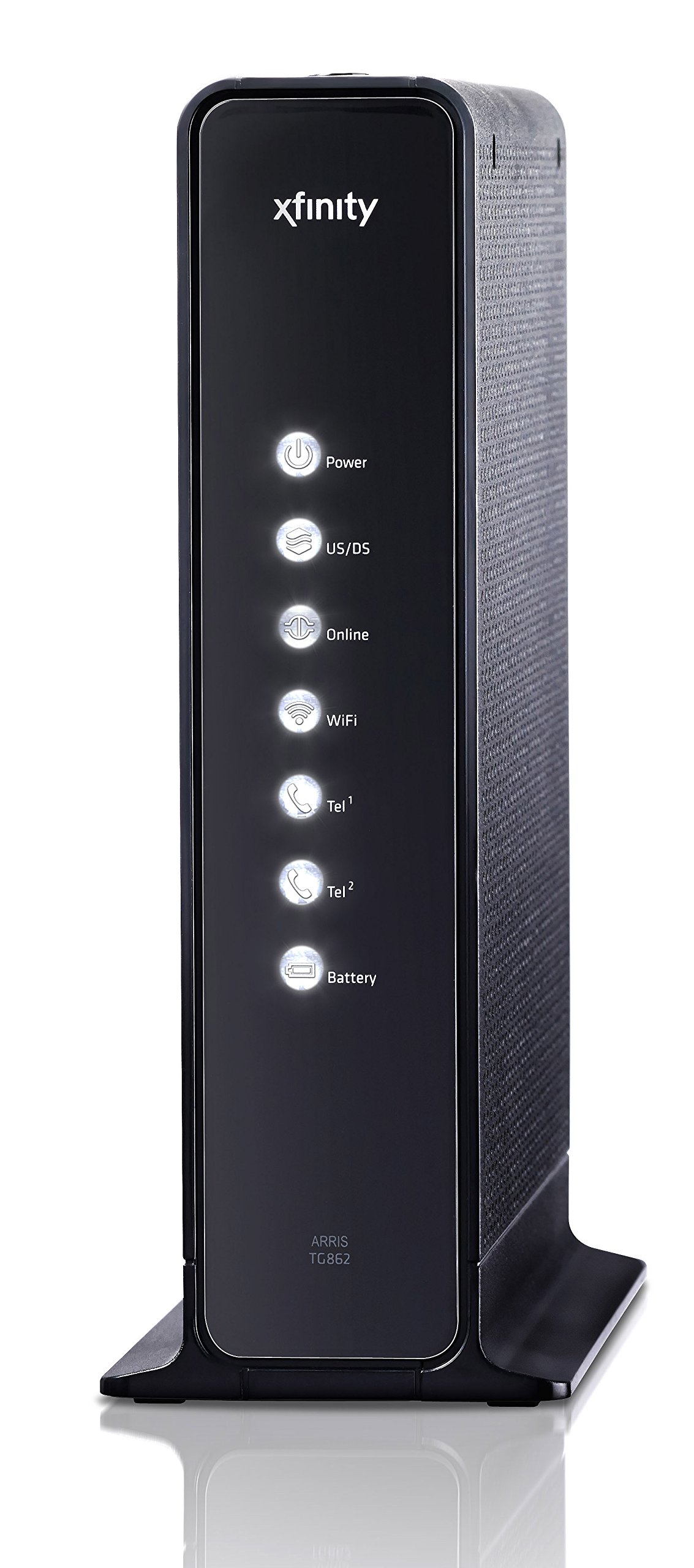 ARRIS DOCSIS 3.0 Residential Gateway with 802.11n/ 4 GigaPort Router/ 2-Voice Lines Certified with Comcast (TG862G-CT)
