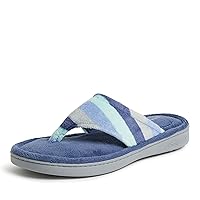 Dearfoams Women's Melanie Terry Thong Slipper