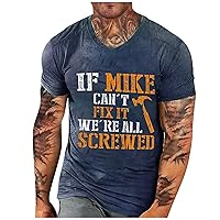 Mens T Shirt Graphic Print Short Sleeve Shirts Tee Casual Lightweight T Shirts Tops Crewneck Loose Tee Tops