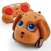 Flybar Poko Petz, Remote Control Car for Toddlers Dog Toys - 2.4GH for Boys and Girls, Light Up Toddler Toys, Singing, Talking Toys, Preschool Toys, Best Birthday, Toddler Gifts for Ages 3 and Up