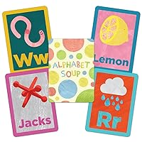 BBG Classic Alphabet Soup Matching Playing Card Game - 53 Illustrated Cards!
