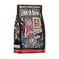 Sinn 'O' Bun Whole Coffee Beans Cinnamon Roll Flavor | 12 oz Medium Roast Low Acid Coffee | Flavored Coffee Gifts & Beverages (Whole Bean)