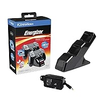 PDP Gaming Energizer Dual Controller Charging System: Black - PS5/PS4