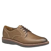 Johnston & Murphy Upton Plain Toe Men’s Shoes - Mens Leather Shoes, Business Casual Shoes for Men, Comfortable Dress Shoes for Men