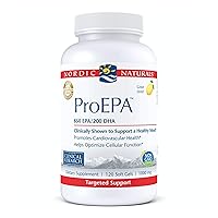 ProEPA, Lemon - 120 Soft Gels - 1210 mg Omega-3 - High-Intensity EPA Formula for Healthy Mood, Heart Health & Cellular Function - Non-GMO - 60 Servings