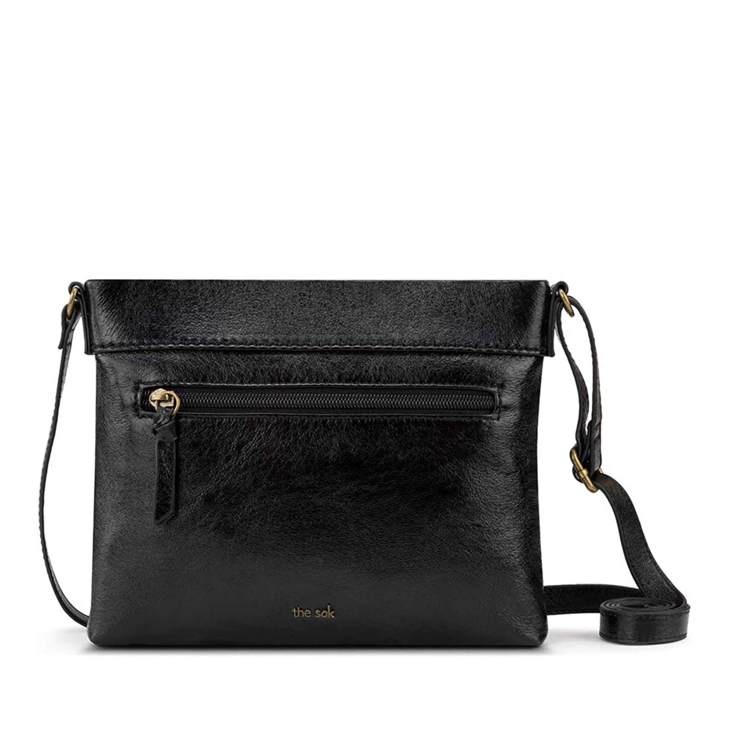 The Sak Womens Sanibel Leather Mini CrossBody Bag