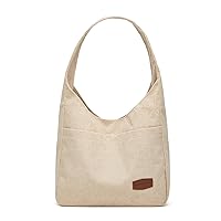 Corduroy Tote Shoulder Bag for Women Hobo Handbag Casual Retro Bag
