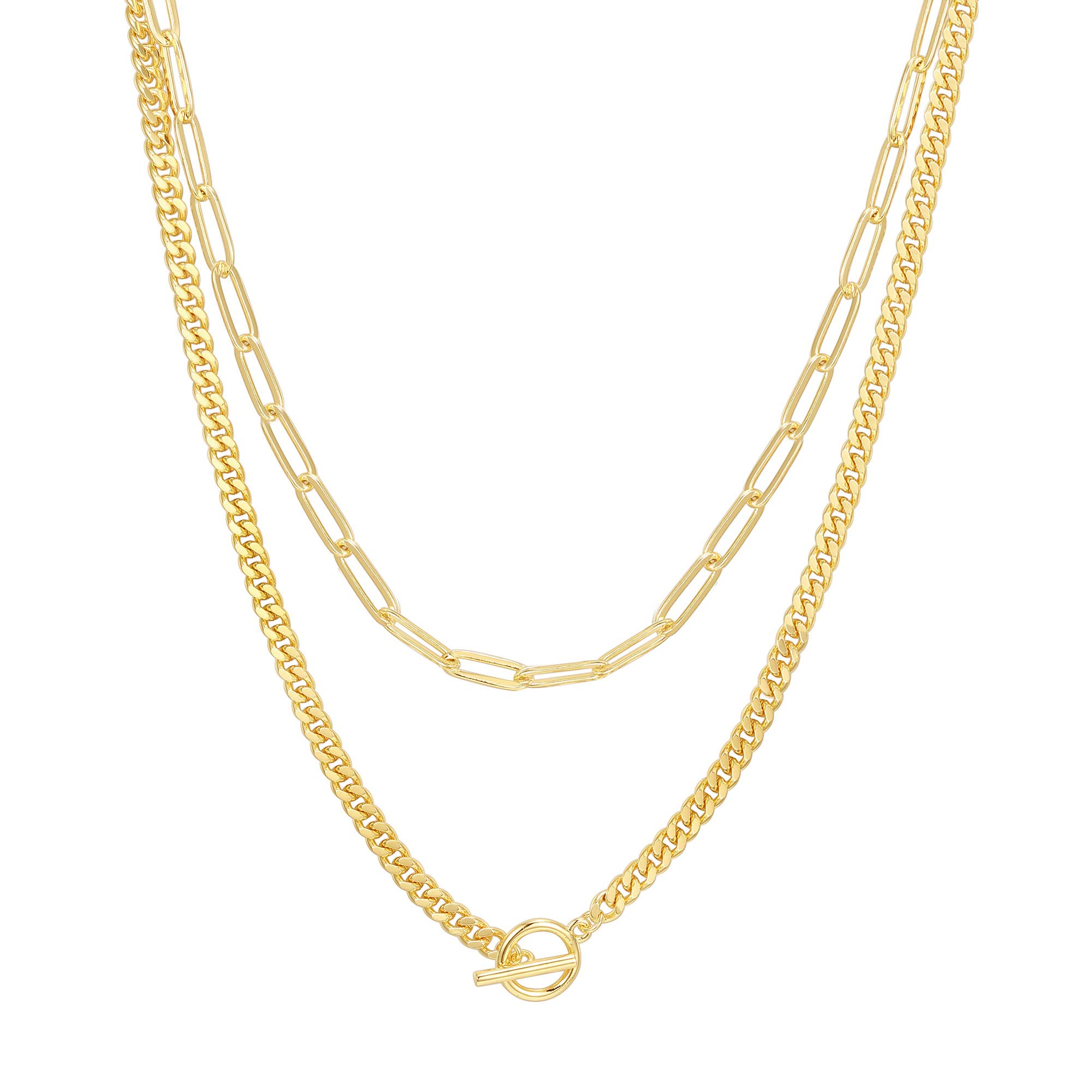 Shop 14K Gold Plated Solitaire Necklaces at PAVOI