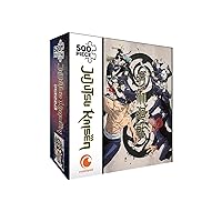 Jujutsu Kaisen Anime Puzzle, Colorful & Fun 500 Piece Jigsaw Puzzle by Kess for Adults and Families, Ages 5+, Multicolor