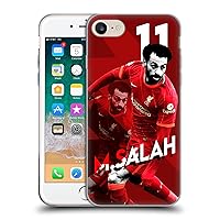 Head Case Designs Officially Licensed Liverpool Football Club Mohamed Salah 2021/22 First Team Soft Gel Case Compatible with Apple iPhone 7/8 / SE 2020 & 2022