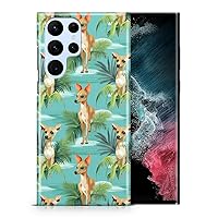 Cute Italian Greyhound Puppy Dog Pattern #A2#2 Polycarbonate Phone CASE Cover for Samsung Galaxy S22 Ultra 5G