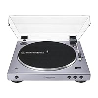 Audio-Technica AT-LP60XBT Fully Automatic Bluetooth Belt-Drive Stereo Turntable, Lilac, Hi-Fi, 2 Speed, Dust Cover, Anti-Resonance, Die-cast Aluminum Platter (Limited Edition)