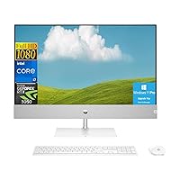 HP 2024 Newest Pavilion All-in-One Business Desktop, 27