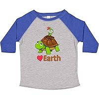 inktastic Love Earth Cute Turtle for Earth Day Toddler T-Shirt