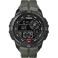 Timex Men's UFC Rush 52mm Watch - Black Strap Digital Dial Black Case