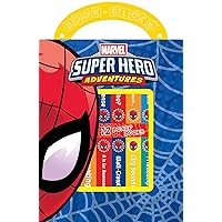 Marvel - Spider-man Super Hero Adventures - My First Library Board Book Block 12-Book Set - First Words, Colors, Numbers, and More! - Includes Characters from Avengers Endgame - PI Kids Marvel - Spider-man Super Hero Adventures - My First Library Board Book Block 12-Book Set - First Words, Colors, Numbers, and More! - Includes Characters from Avengers Endgame - PI Kids Board book