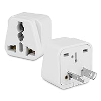 BoxWave Universal to Australian Outlet Plug Adapter, Plug Adapter for Smartphones and Tablets