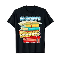 Kourtney's Reading Shirt - Personalized Book Reading T-Shirt