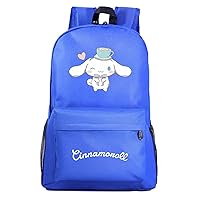 Cinnamoroll Lightweight Canvas Bookbag-Graphic Laptop Daypack Waterproof Casual Knapsack
