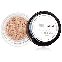 Nature's Brands Bella Mari Natural Mineral Eyeshadow, Cameo Cream Pearl, 0.1 Ounce