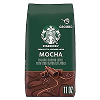Starbucks Flavored Ground Coffee — Mocha — No Artificial Flavors — 1 bag (11 oz)