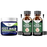 Tea Tree Oil Foot Balm/Moisturizer For Dry Cracked Feet - Instantly Hydrates & Soothes Irritated Skin & Athletes Foot and Toe Nail Repair Solution