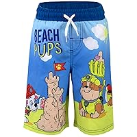 Nickelodeon Paw Patrol Swim Shorts for Boys, Kids Swimwear, Paw Patrol Boys Board Shorts