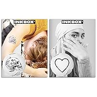 Inkbox Temporary Tattoos Bundle, Long Lasting Temporary Tattoo, Includes Quietum and Make Love with ForNow ink Waterproof, Lasts 1-2 Weeks, Skull and Heart Tattoos