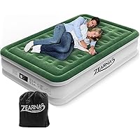 Air Mattress Queen with Built in Pump - Upgraded Blow Up Bed, 2 Mins Quick Self Inflatable with Double Air Chamber, 18