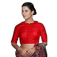 Women's Party Wear Stitched Readymade Bollywood Designer Indian Style Padded Blouse for Saree Choli Crop Top