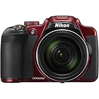 Nikon COOLPIX P610 Digital Camera with 60x Optical Zoom and Built-In Wi-Fi (Red)