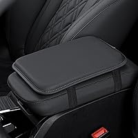Car Armrest Pad for Subaru WRX GT-H/VA/S207/S208/RA/RA-R/TC380/S209 2014-2024 2025 Car Center Console Cover Center Console Pad Car Armrest Seat Box Cover Protector,Black