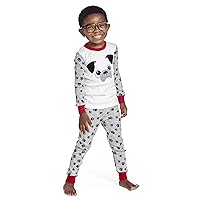 Gymboree Gymmie Long Sleeve and Pant Cotton 2-Piece Pajama Sleepwear Sets, Big Kid, Toddler