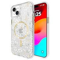 Rifle Paper Co. iPhone 15 Plus Case [Compatible with MagSafe] [12ft Drop Protection] Cute iPhone Case 6.7