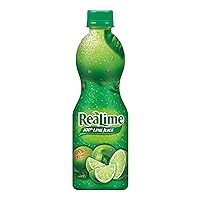 ReaLime 100% Lime Juice, 8 Fluid Ounce Bottle