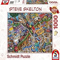 Schmidt Spiele Steve Skelton 59966 Everything in Motion Jigsaw Puzzle 1000 Piece