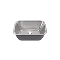 Swiss Madison Well Made Forever SM-KU634 Toulouse 27 x 18 Stainless Steel, Single Basin, Undermount Kitchen Sink