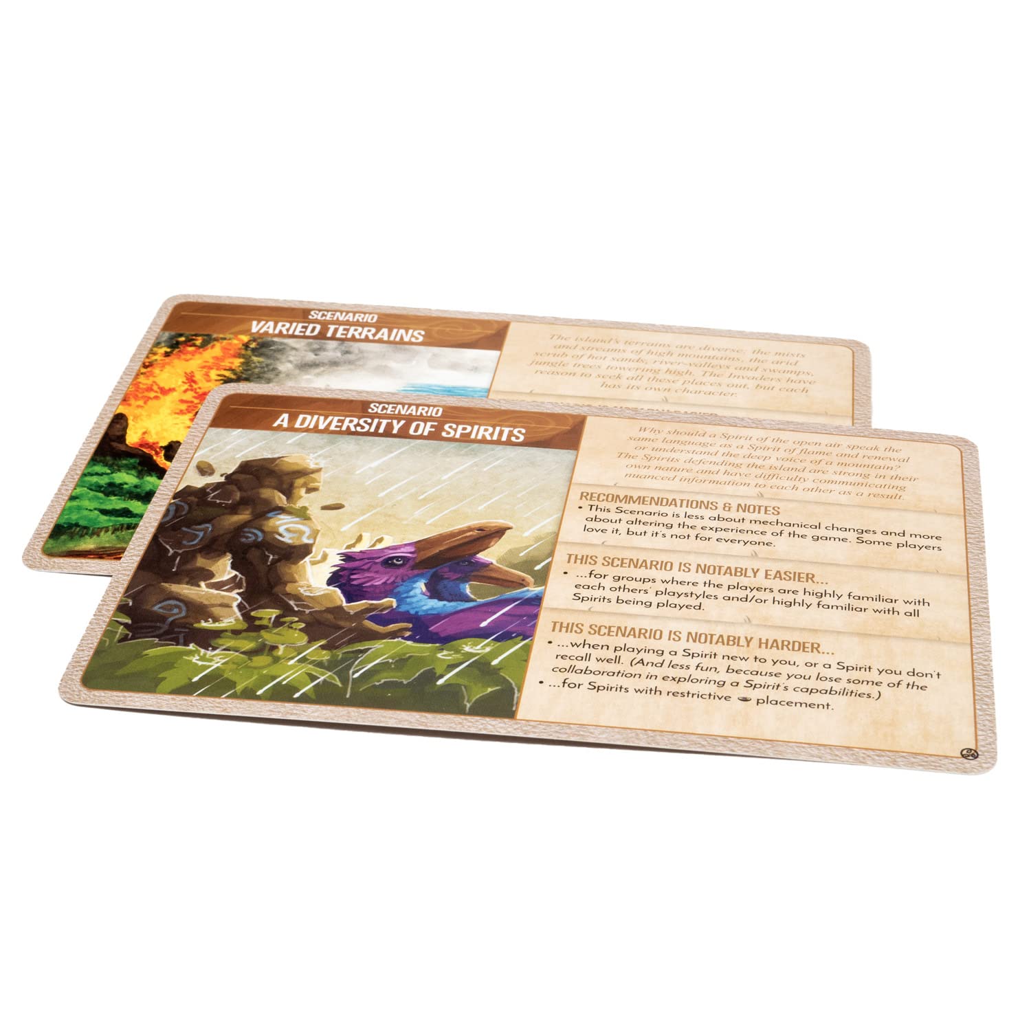 Greater Than Games Spirit Island: Feather & Flame More Spirits and Adversaries Come to Life with Spirit Island: Feather & Flame | Add to Your Spirit Island Core Game for Your Next Gaming Night