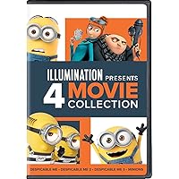 Illumination Presents: 4-Movie Collection (Despicable Me / Despicable Me 2 / Despicable Me 3 / Minions) [DVD] Illumination Presents: 4-Movie Collection (Despicable Me / Despicable Me 2 / Despicable Me 3 / Minions) [DVD] DVD