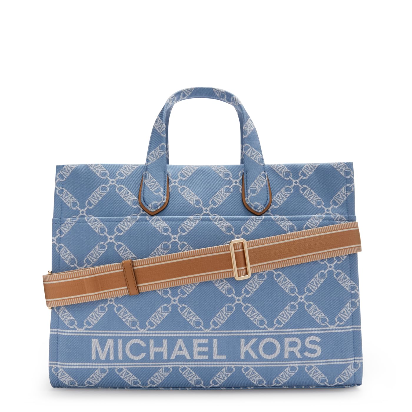 Michael Kors Gigi Large Grab Tote, Denim Multi