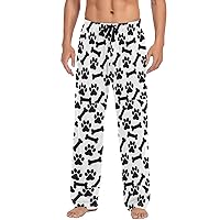 Pajama Pants for Men,Stripe Pj Pants Lounge Pants Sleepwear Bottoms with Pockets
