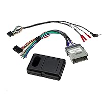 Scosche GM2000SWF Factory Stereo Replacement Interface Adapter, Compatible with Select 2000-2013 GM Vehicles, Car Radio Wiring Harness, Retain Steering Wheel Control & OEM Amplifier