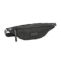 MOOS - Adult Padded Capsule Waist Bag Black 41 x 15.5 x 7 cm, Multicoloured (SAFTA 842286910)