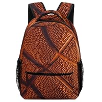 Large Carry on Travel Backpacks for Men Women Detail of Basketball Business Laptop Backpack Casual Daypack Hiking Sports Bag