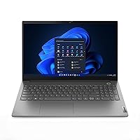 Lenovo ThinkBook 15 G4 Laptop 2023 15.6” FHD 1920 x 1080 Display, Intel Core i7-1255U, 10-core, Intel Iris Xe Graphics, 24GB DDR4, 1TB SSD, Backlit Keyboard, Thunderbolt 4, FP, Windows 11 Pro